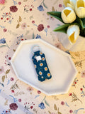 Green Floral Chapstick Holder