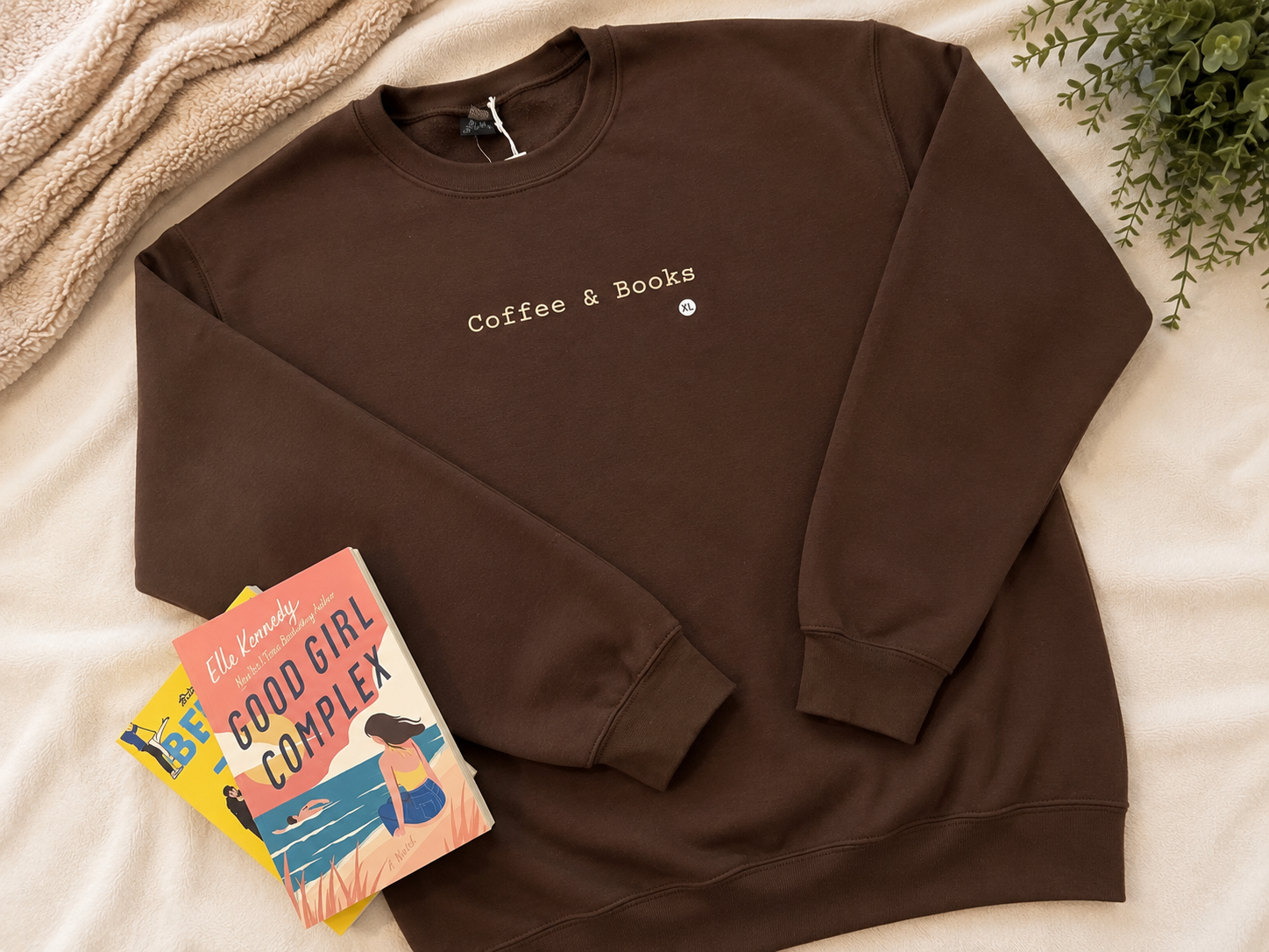 Coffee & Books Crewneck