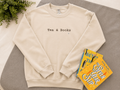 Tea & Books Crewneck
